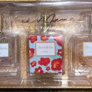 NIB Badgley Mischka Mark and James Audrey Fragrances Overture Trio 1fl Oz each